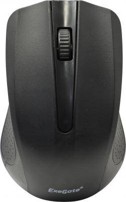 Exegate Exegate EX279045RUS Беспроводная мышь ExeGate SR-9023 <black, optical, 3btn/scroll, 1200dpi, USB> Color box SR-9023
