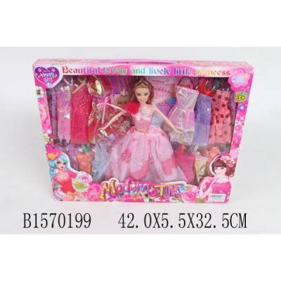 Shantou КУКЛА 29СМ С НАБОРОМ ОДЕЖДЫ, В АССОРТ. KL868D3 В КОР. 42*5,5*32,5СМ в кор.2*18шт Shantou B1570199