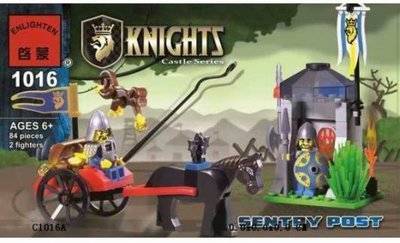 Enlighten Brick Конструктор ENLIGHTEN BRICK "Пост" 84 элемента "Пост"