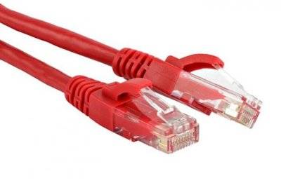 LANMASTER Патч-корд Lanmaster 5E категории UTP красный 2м TWT-45-45-2.0-RD TWT-45-45-2.0-RD