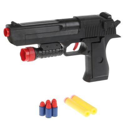 Играем Вместе Пистолет ИГРАЕМ ВМЕСТЕ B1375185-R черный Пистолет с мягкими и пластиковыми пулями B1375185-R