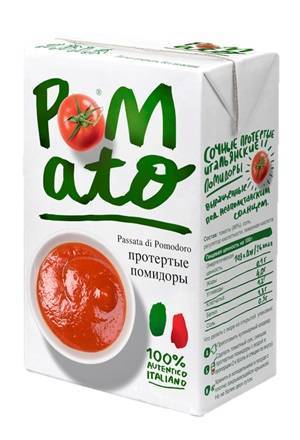 Pomato Помидоры POMATO протёртые, 390гр 13105