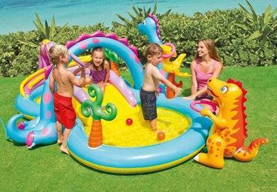 Intex Надувной игровой центр Intex "Динолэнд" И57135