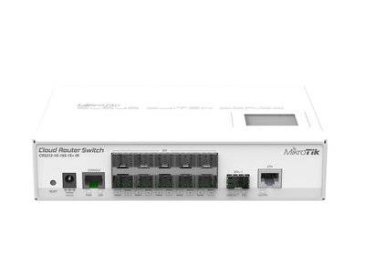 Mikrotik Маршрутизатор Mikrotik CRS212-1G-10S-1S+IN 1x10/100/1000Mbps 10xSFP 1xSFP+ CRS212-1G-10S-1S+IN