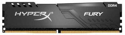 Kingston Kingston DDR4 DIMM 32GB HX426C16FB3/32 PC4-21300, 2666MHz, CL15, Fury Black HX426C16FB3/32