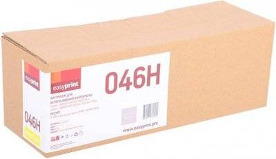 Easyprint Картридж EasyPrint LC-046H Y Yellow (желтый) 5000 стр для Canon i-SENSYS LBP653Cdw/LBP654Cx/MF732Cdw/MF734Cdw/MF735Cx LC-046H Y/046H Y LC-046HY