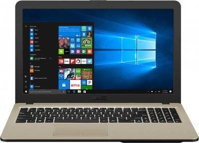 ASUS ASUS X540MA-GQ218 15.6"(1366x768)/Intel Celeron N4000(1.1Ghz)/4096Mb/256SSDGb/noDVD/Int:Shared/Cam/BT/WiFi/war 1y/2kg/black/Linux 90NB0IR1-M15570