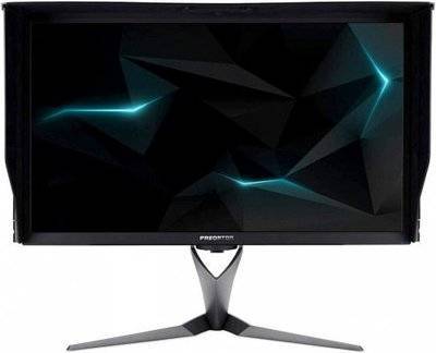 Acer МОНИТОР 27" Acer Predator X27P Black (IPS, LED, Wide, 3840x2160, 144Hz, 4ms, 178°/178°, 350 cd/m, 100,000,000:1, +DP, +Н Predator X27P