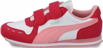 Puma Кроссовки для девочек Puma Cabana Racer Sl V Ps, размер 29 E4GL2IPRLN
