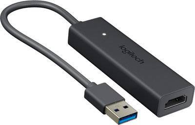Logitech Адаптер Logitech 939-001553 (Black) Screen Share 939-001553