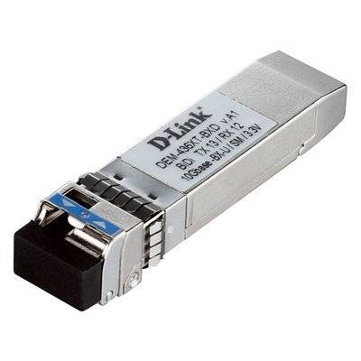 D-Link Трансивер D-Link SFP+ 1x10GBase-LR Tx:1330nm Rx:1270nm Singlemode 40km 436XT-BXD/40KM/A1A 