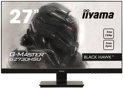 IIYAMA Монитор 27" iiYama G2730HSU-B1 черный TN 1920x1080 300 cd/m^2 1 ms HDMI DisplayPort VGA Аудио USB G2730HSU-B1