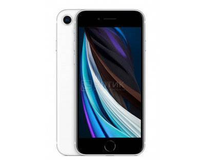 Apple Смартфон Apple iPhone SE 2020 256Gb White (iOS 13/A13 Bionic 2650MHz/4.70" 1334x750/3072Mb/256Gb/4G LTE ) [MXVU2RU/A] MXVU2RU/A