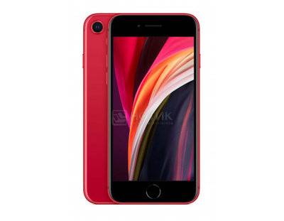 Apple Смартфон Apple iPhone SE 2020 128Gb Red (iOS 13/A13 Bionic 2650MHz/4.70" 1334x750/3072Mb/128Gb/4G LTE ) [MXD22RU/A] MXD22RU/A