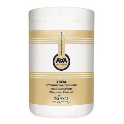 Kaaral Kaaral Восстанавливающий кондиционер с пшеничными протеинами X-Real Reconstructive Conditioner, 1000 мл (Kaaral, ) AAA1042