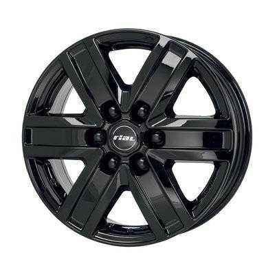 Rial Литой диск Rial Transporter 6 7x17/6*114.3 D66.1 ET22 Diamond Black TP70722X32-6