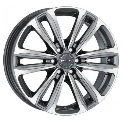Mak Литой диск MAK Safari 6 7.5x17/6*139.7 D67.1 ET38 Gunmetal Mirror Face F7570AF6QM38VO3