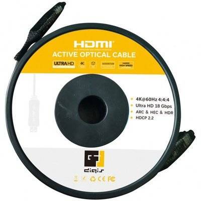 Digis Кабель Digis (HDMI-HDMI 2.0, 10 м) DSM-CH10-AOC 