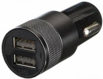 Red Line Автомобильное зарядное устройство Red Line C20 2.1A 2 х USB 8-pin Lightning черный 453436 453436