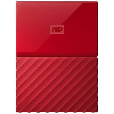 WD Внешний жесткий диск 2.5" WD My Passport 4Tb Red (WDBUAX0040BRD-EEUE) 