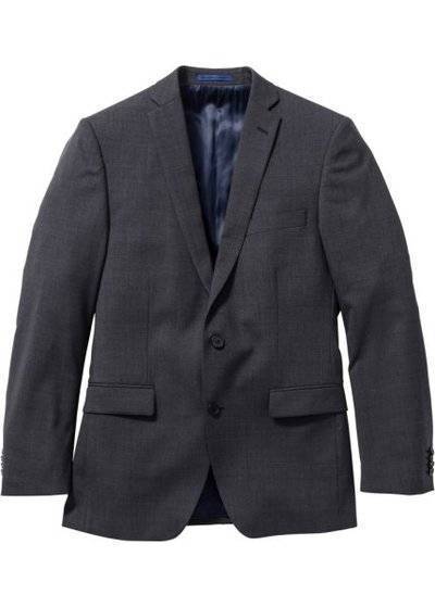 bonprix Пиджак Regular Fit с шерстью (темно-синий) bonprix 93591181