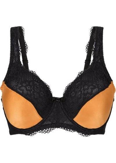 bonprix Бюстгальтер-минимайзер, чашка F (красный/черный) bonprix 97923095