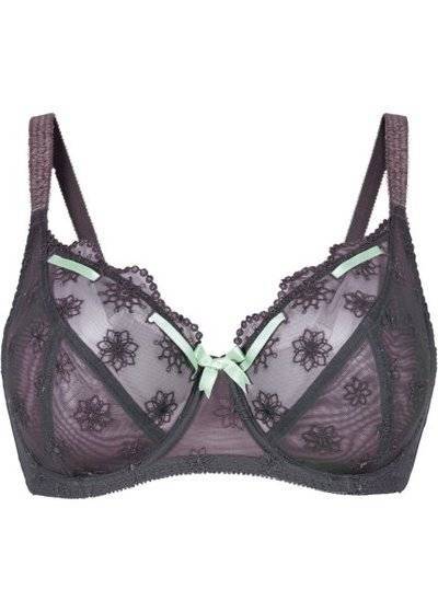 bonprix Бюстгальтер, чашка F (антрацитовый) bonprix 91253695