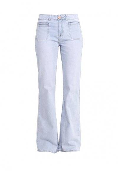 LOST INK Джинсы LOST INK FLARE WITH WELT POCKETS IN LIGHT WASH (A + L) SS16LIW1404001101