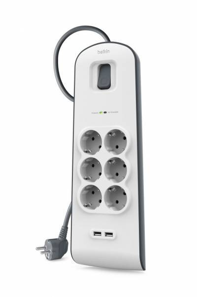 Belkin Сетевой фильтр Belkin BSV604vf2M 