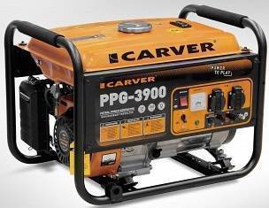 Carver Бензиновый генератор CARVER Ppg-3900 01.020.00007