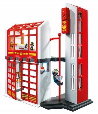 Playmobil Конструктор Playmobil Пожарная станция с сигнализацией 5361pm