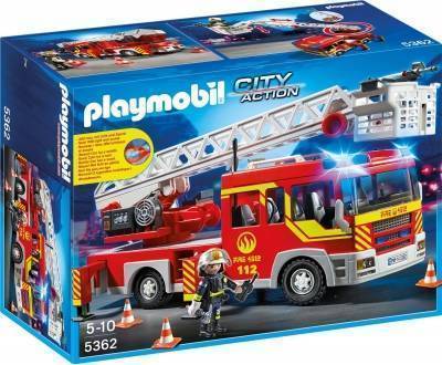 Playmobil Конструктор Playmobil Пожарная машина с лестницей (5362pm) 5362pm