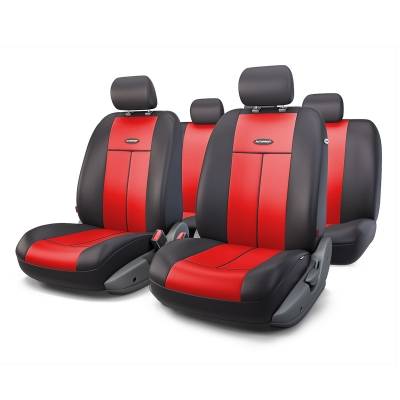 AUTOPROFI Автомобильные чехлы AUTOPROFI Tt-902p bk/rd 