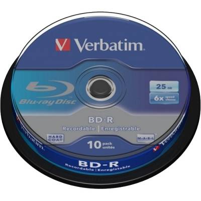 Verbatim BD-R набор дисков Verbatim 43742 