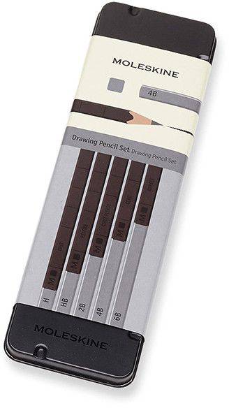 Moleskine Набор карандашей Moleskine EW7P05GPHA 5 шт EW7P05GPHA