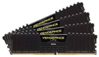 Corsair Оперативная память 64Gb (4x16Gb) PC4-24000 3000MHz DDR4 DIMM CL15 Corsair CMK64GX4M4C3000C15 CMK64GX4M4C3000C15