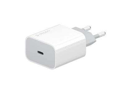 Deppa Сетевое зарядное устройство Deppa USB Type-C, Power Delivery, 18 Вт., белый USB Type-C, Power Delivery, 20Вт белый 11391