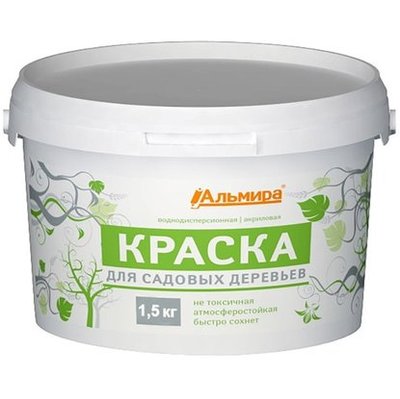 АЛЬМИРА Краска для садовых деревьев АЛЬМИРА 1,5 кг 00-00000257 
