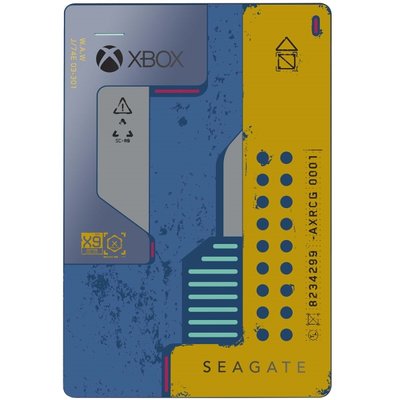 Seagate Внешний жесткий диск 2.5" Seagate 2TB Game Drive Xbox Cyberpunk 2077 (STEA2000428) 