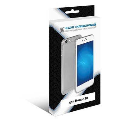 DF Чехол (клип-кейс) DF , для Honor 30, прозрачный HWCASE-91 