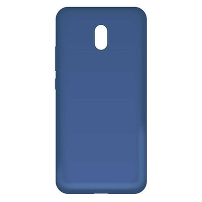 BoraSco Чехол (клип-кейс) BORASCO Soft Touch, для Xiaomi Redmi 8A, синий [37997] 37997