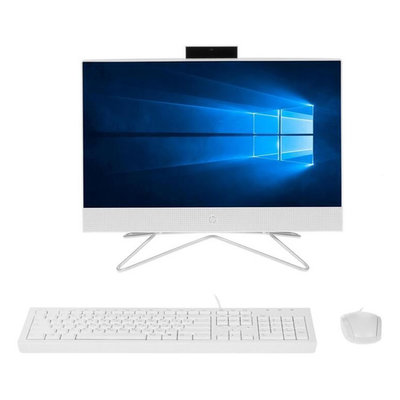 HP Моноблок HP 200 G4, 21.5", Intel Core i5 10210U, 8ГБ, 1000ГБ, Intel UHD Graphics, DVD-RW, Windows 10 Professional, белый [9us67ea] 9US67EA