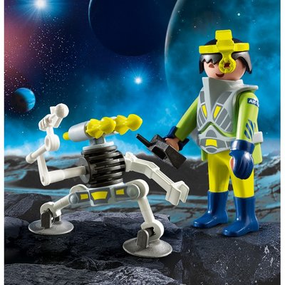 Playmobil Конструктор Playmobil Пасхальное яйцо: Космический агент с роботом 9416pm
