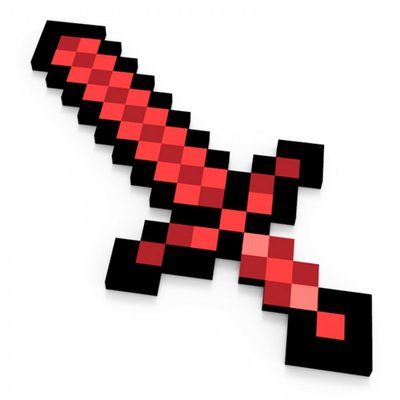 Pixel Crew Pixel Crew Игрушечное оружие Меч 8 Бит пиксельный 60 см 