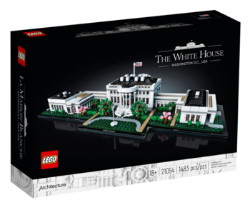 LEGO Конструктор LEGO Architecture Белый дом, 1483 детали (21054) 21054