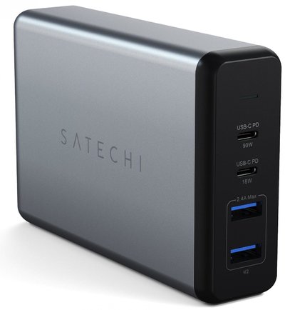 Satechi Сетевое зарядное устройство Satechi ST-TC108WM (Space Grey) 108W Pro ST-TC108WM