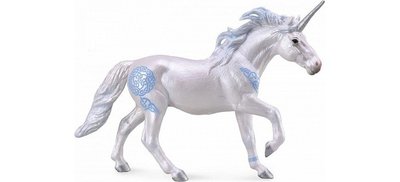 Collecta Единорог голубой фигурка лошади Collecta Единорог XL 88849b