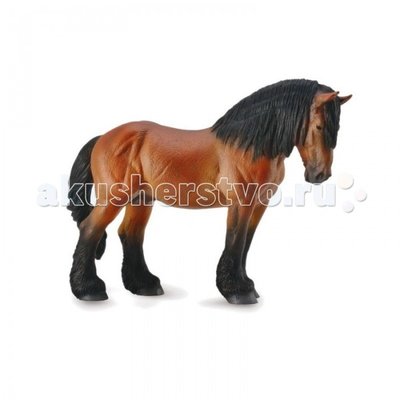 Collecta Арденский жеребец фигурка лошади Collecta Арденнский жеребец XL 88759b