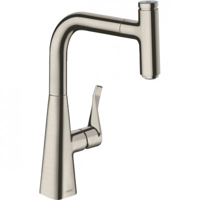 Hansgrohe Смеситель для кухни Hansgrohe Metris Select M71 14857800 Нержавеющая сталь 14857800