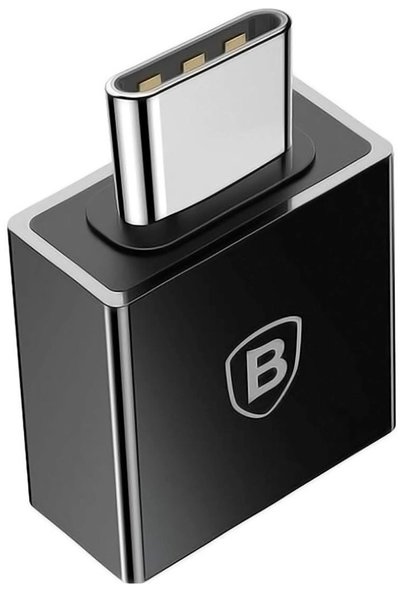 Baseus Адаптер Baseus CATJQ-B01 (Black) USB/USB-C CATJQ-B01
